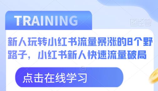 新人玩转小红书流量暴涨的8个野路子，小红书新人快速流量破局-小柒笔记