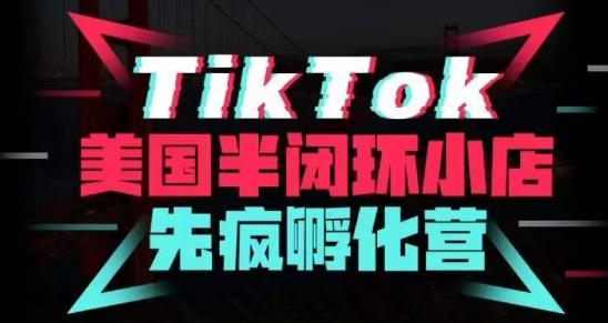 疯人院·TikTok美国半闭环小店孵化营，抢占TikTok美国蓝海市场，开店、运营、带货、投流全实操-小柒笔记