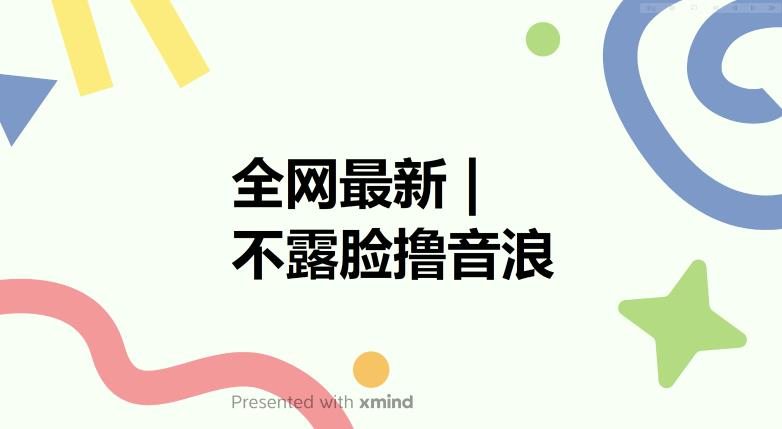 全网最新不露脸撸音浪，跑通自动化成交闭环，实现出单+收徒收益最大化【揭秘】-小柒笔记