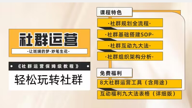 【社群运营】保姆式教程：九大互动法，八款社群运营工具助你轻松玩转社群【揭秘】-小柒笔记