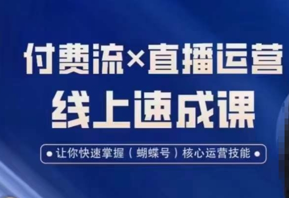 视频号付费流实操课程，付费流✖️直播运营速成课，让你快速掌握视频号核心运营技能-小柒笔记