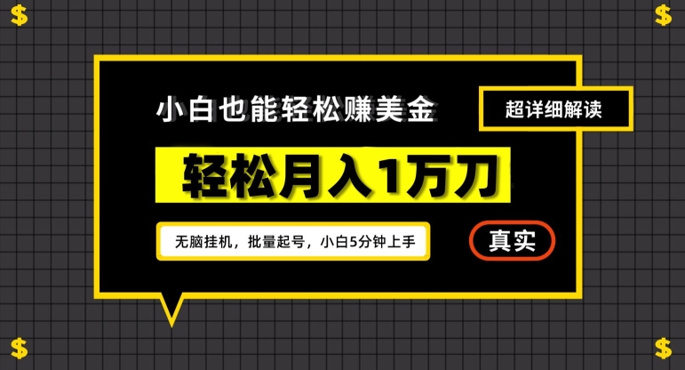 谷歌看广告撸美金2.0，无脑挂机，多号操作，月入1万刀【揭秘】-小柒笔记