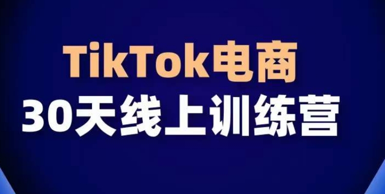 TikTok电商带货30天线上课，不可错过的全球流量洼地！-小柒笔记