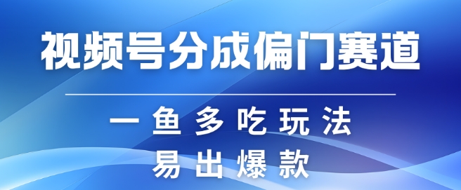 视频号创作者分成计划偏门类目，容易爆流，实拍内容简单易做【揭秘】-小柒笔记